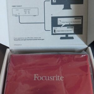 Focusrite Scarlet Red Audio Interface - Focusrite